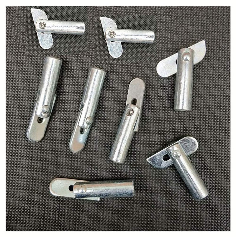 Anmeilexst Detachable Scaffolding and Guardrail System Locking Pin, Hinge Pin, Shelf Bracket Welding Fixing Peg Pins, Steel Galvanizing, 8 Pcs - Image 1